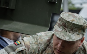 2/14 Marines Provide Lithuanian Artillerymen with HIMARS Capabilities during BALTOPS 25