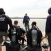U.S. Navy Divers, Latvian Divers Remove Pylons During BALTOPS 25