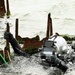 U.S. Navy Divers, Latvian Divers Remove Pylons During BALTOPS 25