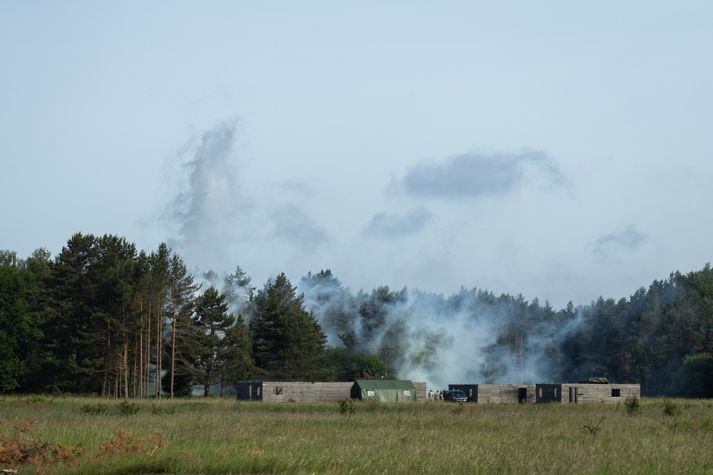 2/14 Marines Operate a Fire Direction Center in Lithuania during BALTOPS 25