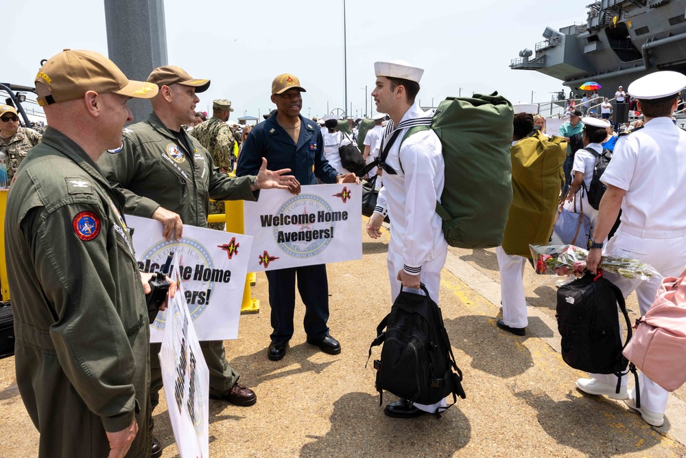 Daily Operations Aboard USS George H.W. Bush (CVN 77)
