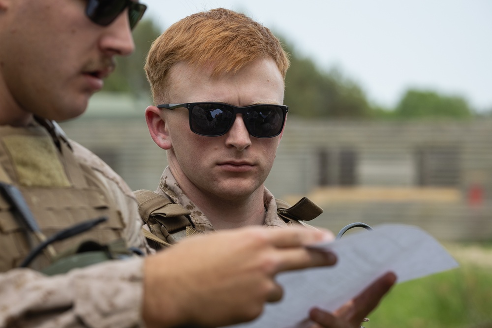 2/14 Marines Operate a Fire Direction Center in Lithuania during BALTOPS 25