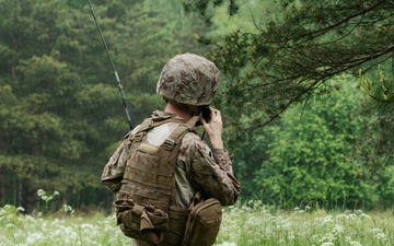 2/14 Marines Operate a Fire Direction Center in Lithuania during BALTOPS 25