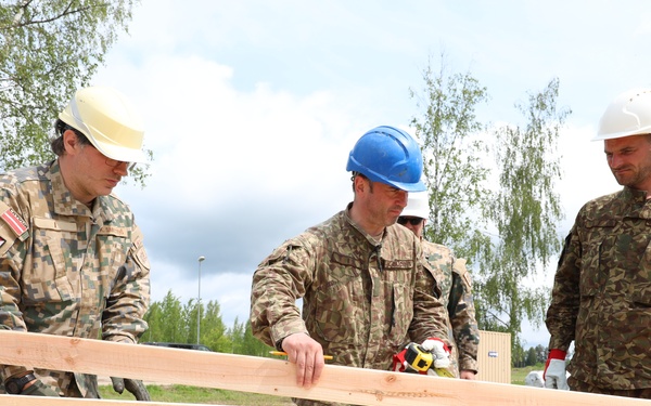 SWA Hut Construction - BALTOPS25