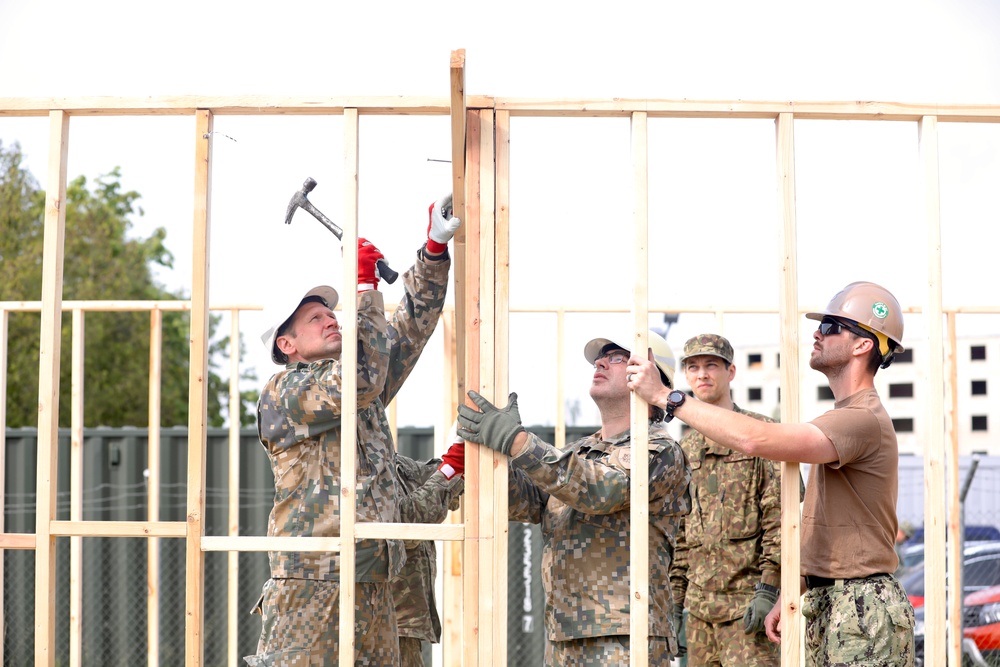 SWA Hut Construction - BALTOPS25