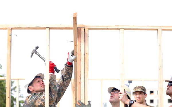 SWA Hut Construction - BALTOPS25