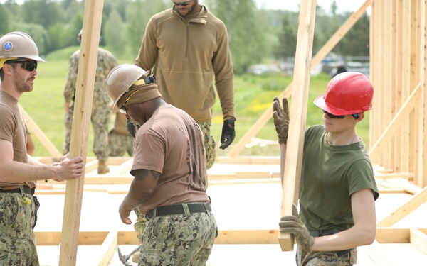 SWA Hut Construction - BALTOPS25