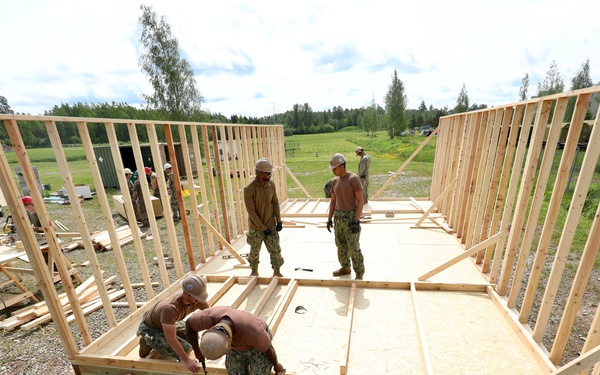 SWA Hut Construction - BALTOPS25