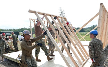 SWA Hut Construction - BALTOPS25