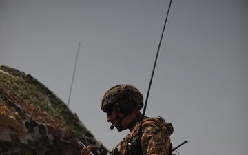 Combined Arms Live-Fire Exercise during Balkan Sentinel