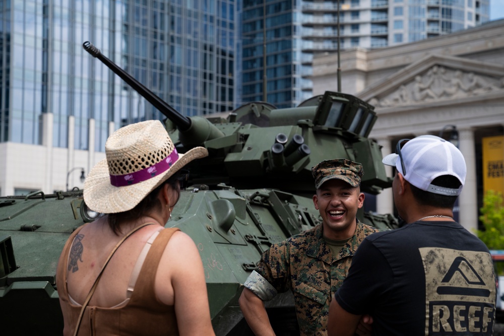 Marine Week Nashville; CMA Static Displays