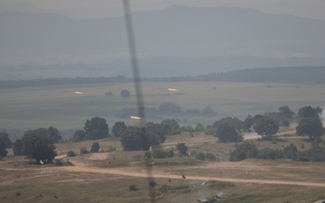 Combined Arms Live-Fire Exercise during Balkan Sentinel