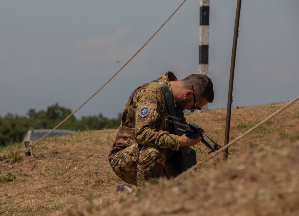 Combined Arms Live-Fire Exercise during Balkan Sentinel