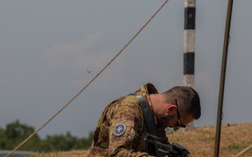 Combined Arms Live-Fire Exercise during Balkan Sentinel