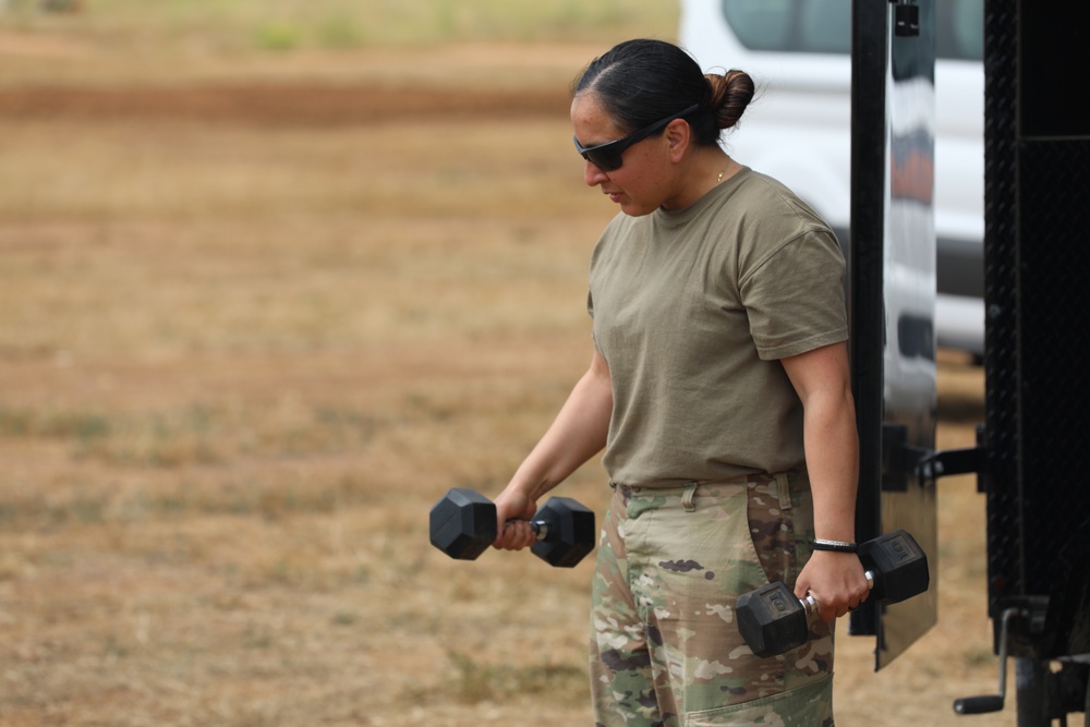 Marines Enhance Soldier Fitness with Mobile Gym During QLLEX