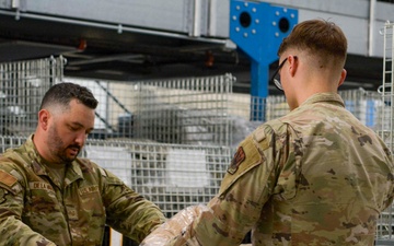 Readiness take center stage with Airmen navigating personnel deployment function line during exercise