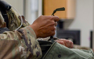 Readiness take center stage with Airmen navigating personnel deployment function line during exercise