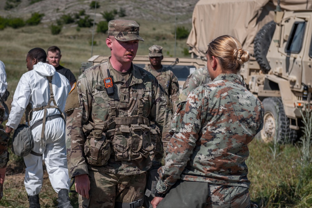 Alabama National Guard CBRN Unit Conducts Collaborative Training with NATO Allies and Partners.