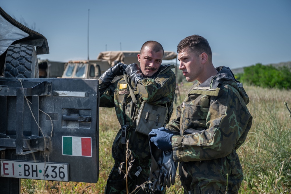 Alabama National Guard CBRN Unit Conducts Collaborative Training with NATO Allies and Partners.