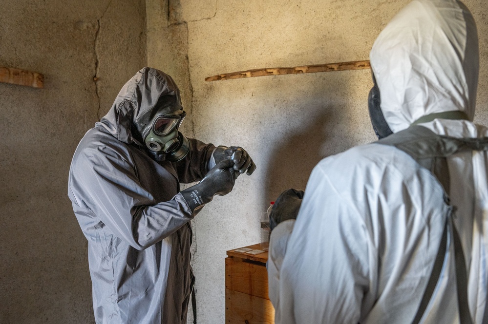 Alabama National Guard CBRN Unit Conducts Collaborative Training with NATO Allies and Partners.