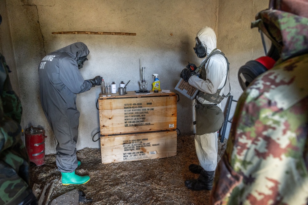 Alabama National Guard CBRN Unit Conducts Collaborative Training with NATO Allies and Partners.
