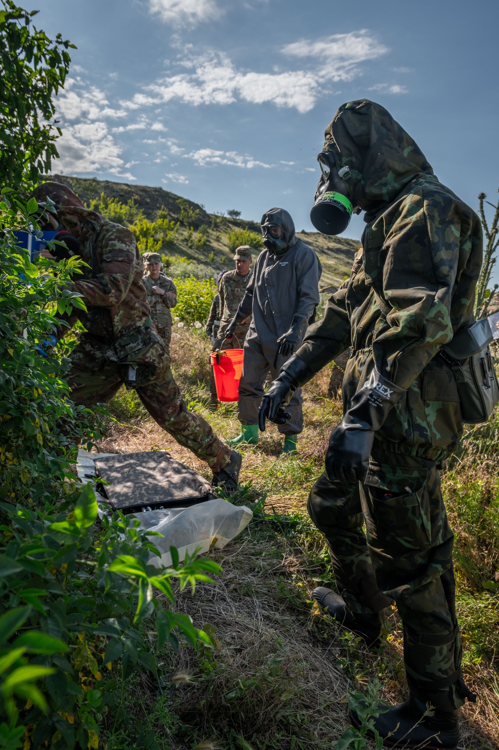 Alabama National Guard CBRN Unit Conducts Collaborative Training with NATO Allies and Partners.