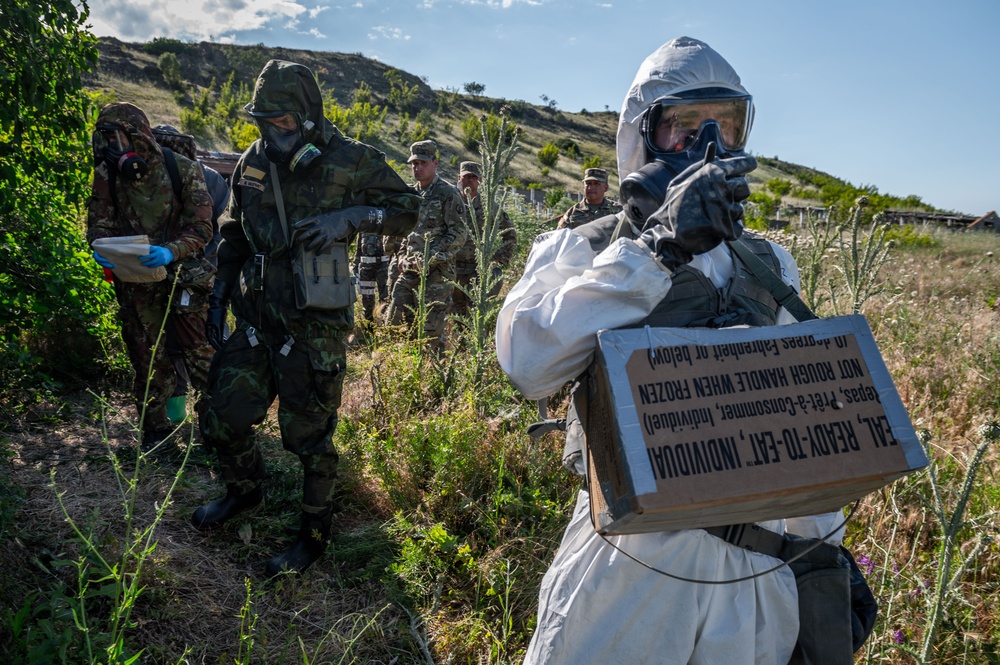 Alabama National Guard CBRN Unit Conducts Collaborative Training with NATO Allies and Partners.