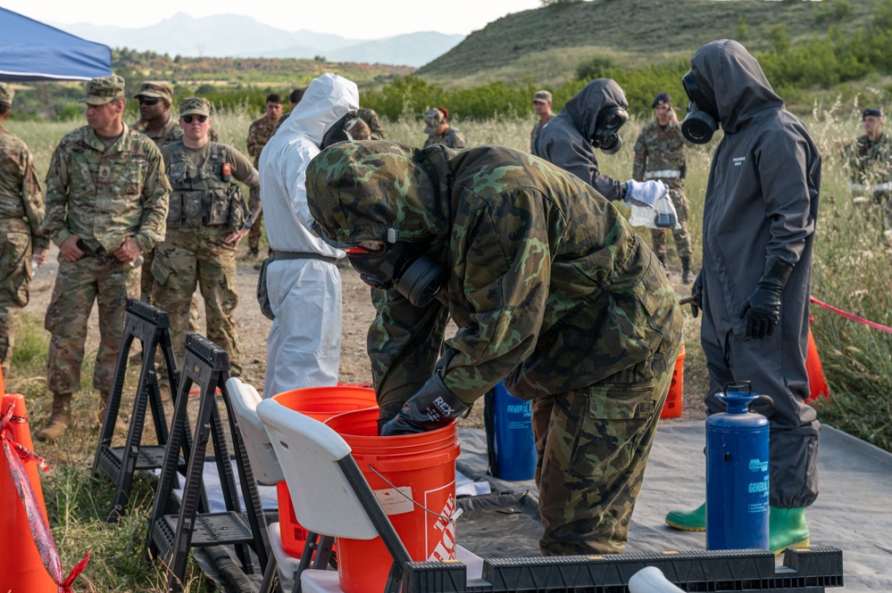 Alabama National Guard CBRN Unit Conducts Collaborative Training with NATO Allies and Partners.