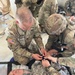 General receives head wound from pastry chef, medical training ensues
