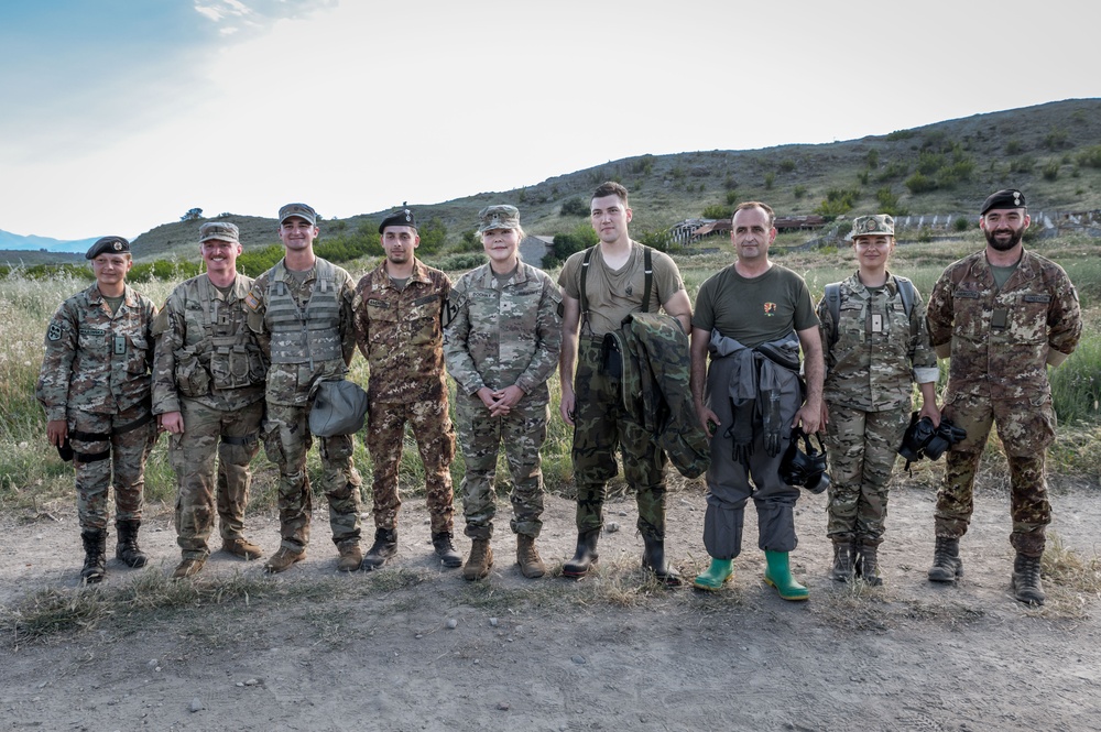 Alabama National Guard CBRN Unit Conducts Collaborative Training with NATO Allies and Partners.