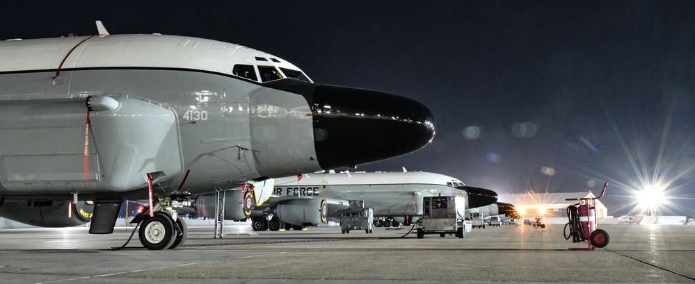 Offutt at night