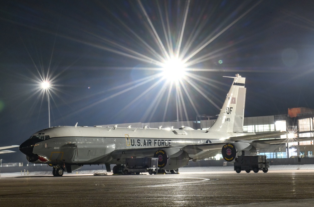 Offutt at night