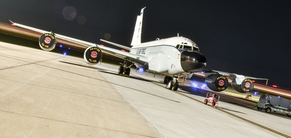 Offutt at night