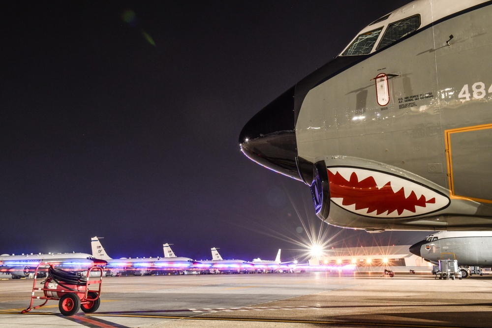 Offutt at night