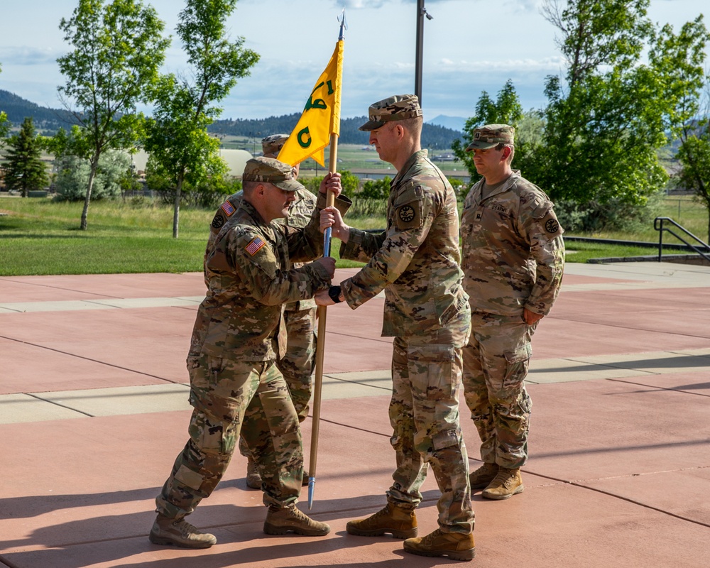 Charlie Co 1-163rd Change of Responsibility
