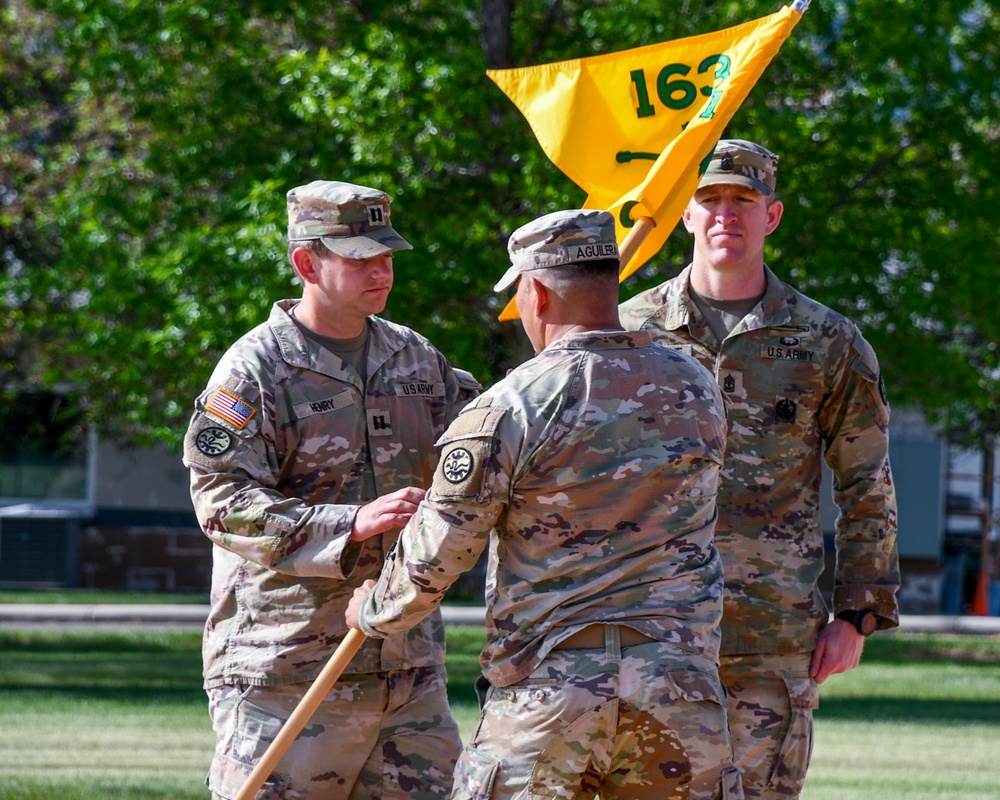 Charlie Co 1-163rd Change of Responsibility