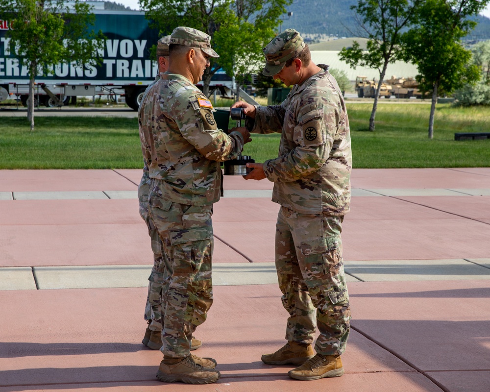 Charlie Co 1-163rd Change of Responsibility
