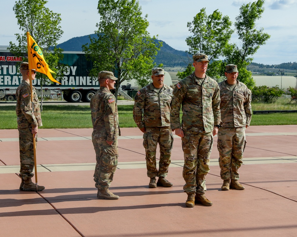 Charlie Co 1-163rd Change of Responsibility