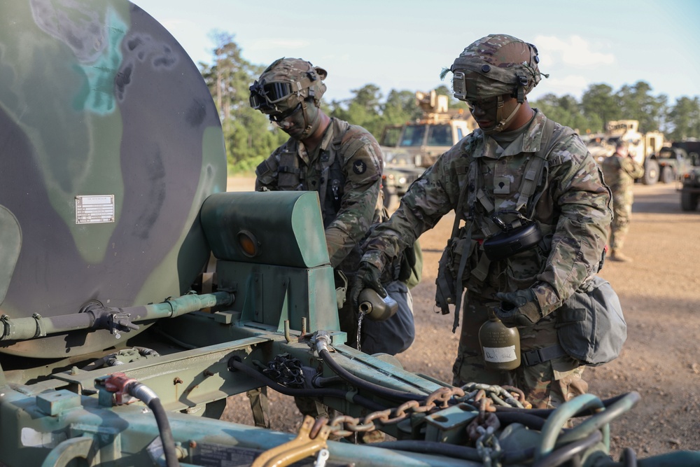 224th Brigade Engineer Battalion Soldiers train at JRTC