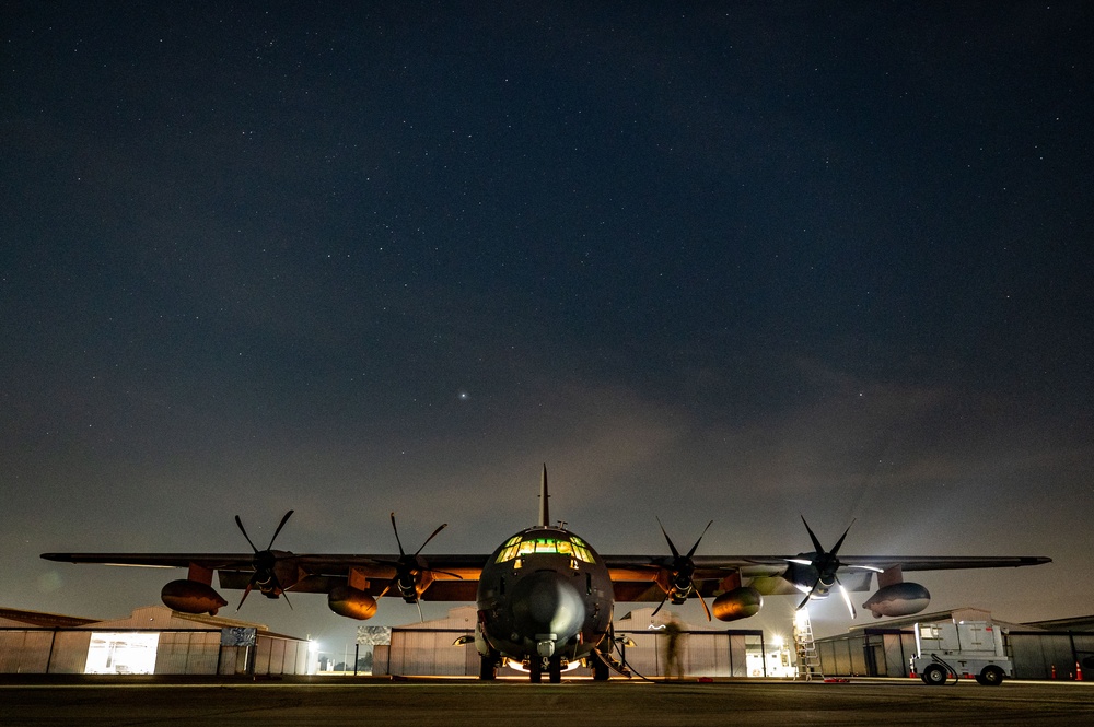 SS25: A 27th SOW MC-130J crew conducts Low-Level Sortie over Chile