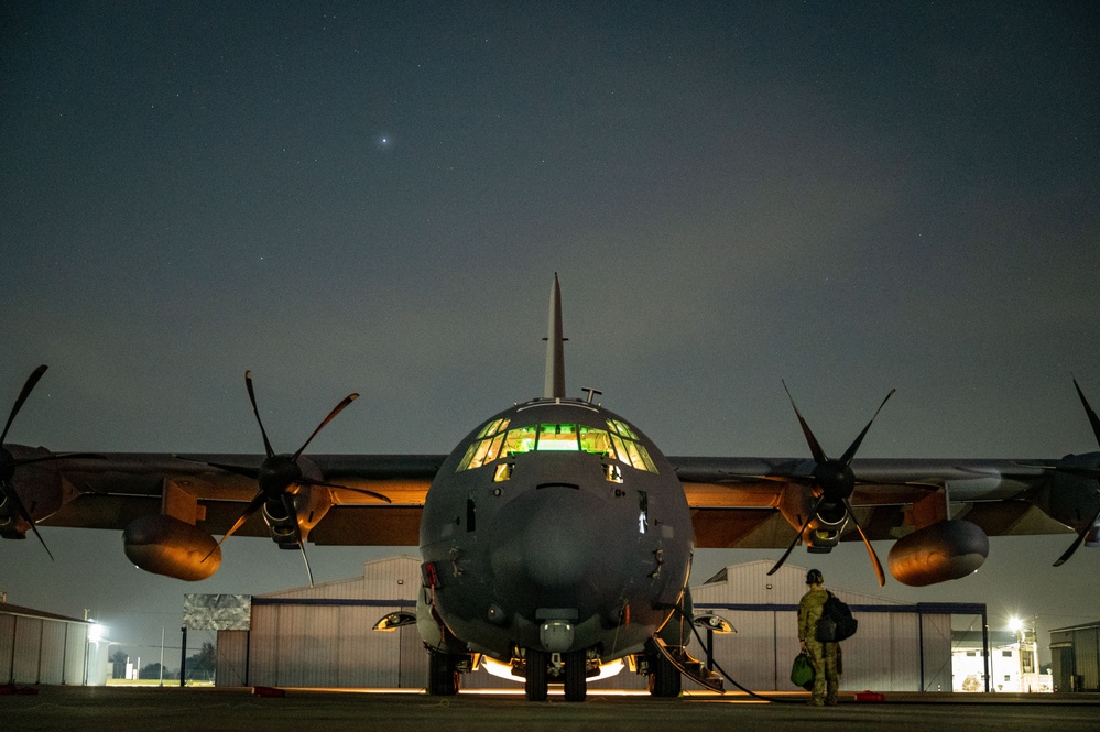 SS25: A 27th SOW MC-130J crew conducts Low-Level Sortie over Chile