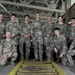 Iowa Guard Soldiers pose During training preparation