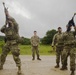 U.S. Soldiers train on the Smartshooter system during Project Flytrap