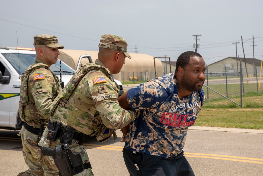Pre-deployment Training with the 328th Military Police Company