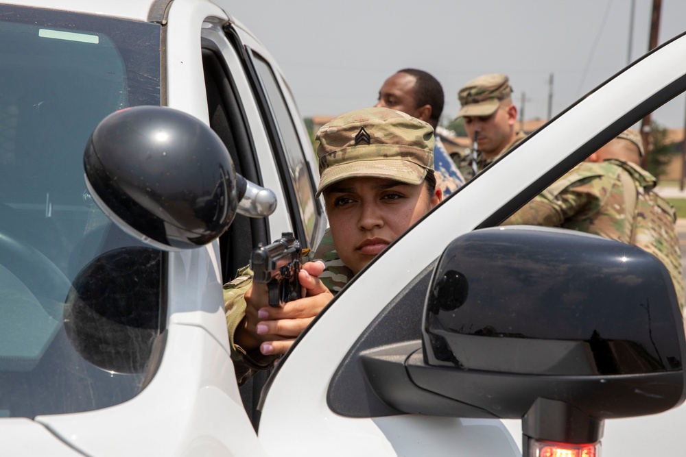 Pre-deployment Training with the 328th Military Police Company