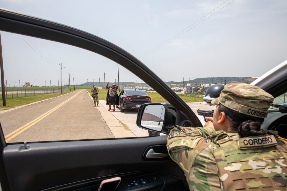 Pre-deployment Training with the 328th Military Police Company