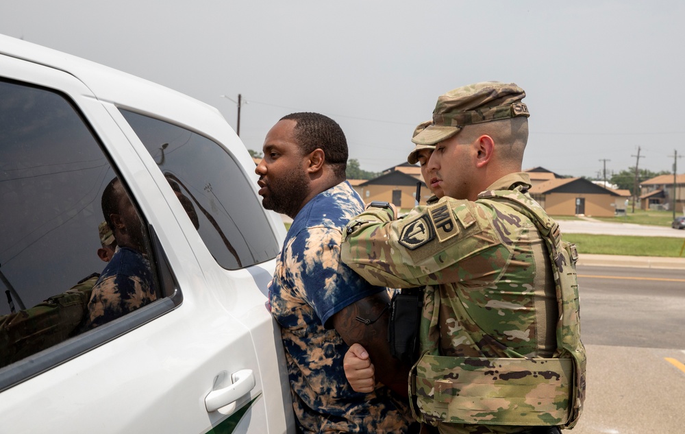 Pre-deployment Training with the 328th Military Police Company