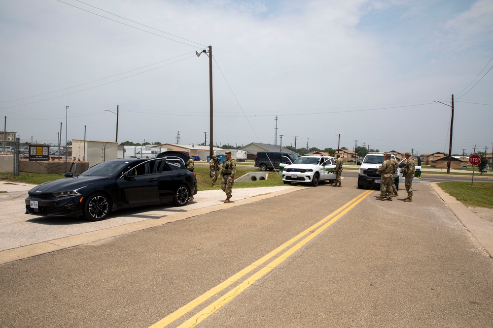 Pre-deployment Training with the 328th Military Police Company
