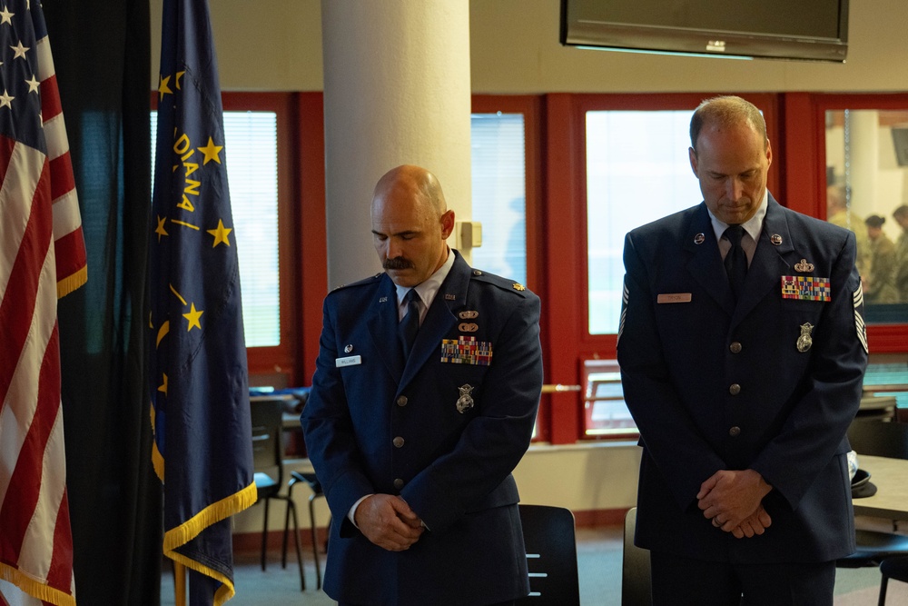 181st Intelligence Wing Inducts Chief Master Sgt. Tryon