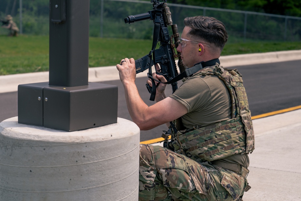 110th Security Forces simulated gate breach